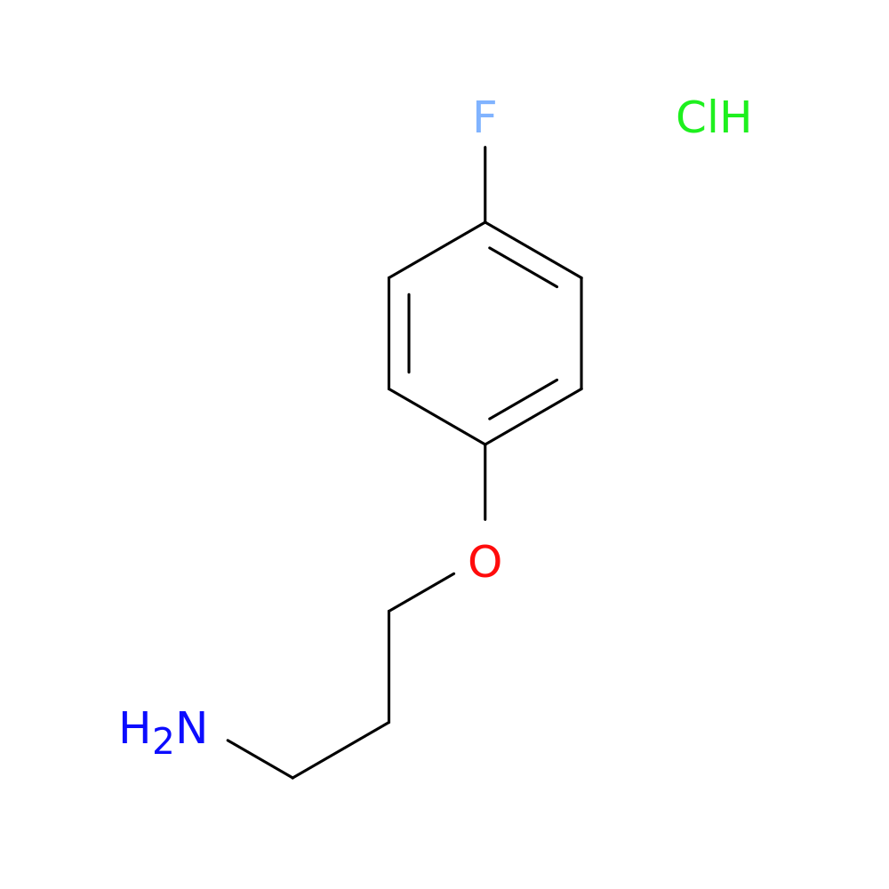3-(4-Fluorophenoxy)propan-1-amine, HCl