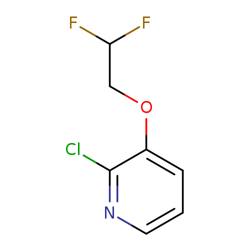 2-chloro-3-(2,2-difluoroethoxy)pyridine