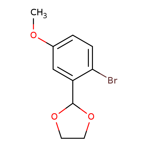 1,3-Dioxolane, 2-(2-bromo-5-methoxyphenyl)-