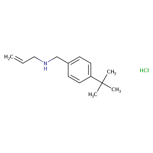 [(4-tert-butylphenyl)methyl](prop-2-en-1-yl)amine hydrochloride