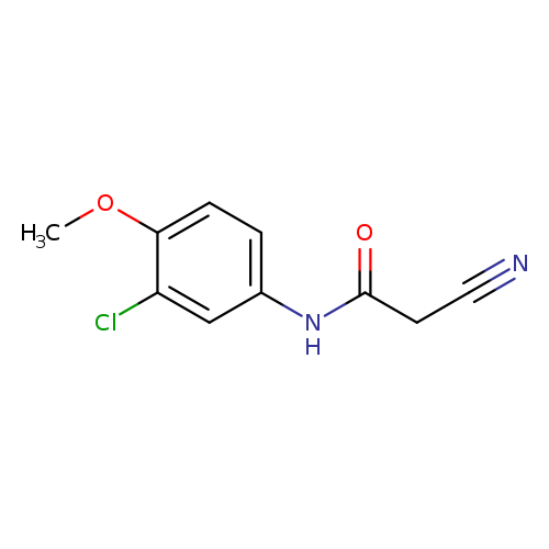 N-(3-Chloro-4-methoxyphenyl)-2-cyanoacetamide