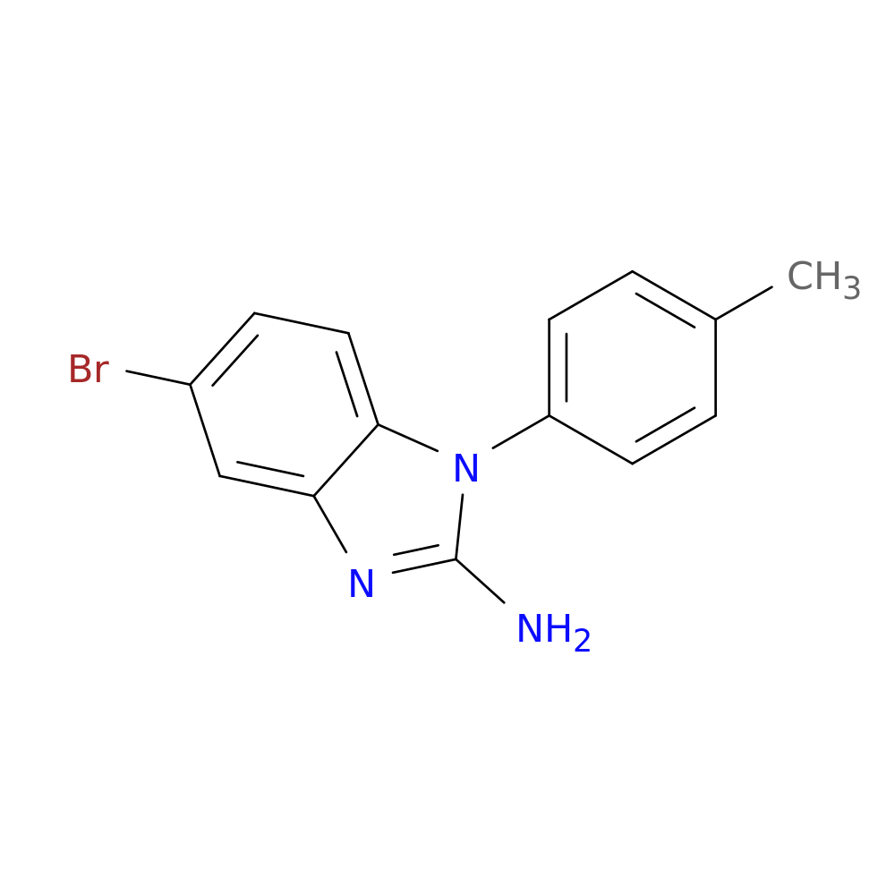 5-bromo-1-(4-methylphenyl)-1H-1,3-benzodiazol-2-amine