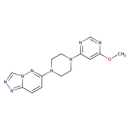 4-methoxy-6-(4-{[1,2,4]triazolo[4,3-b]pyridazin-6-yl}piperazin-1-yl)pyrimidine