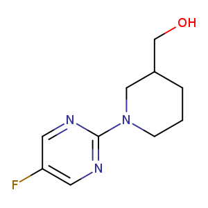 (1-(5-Fluoropyrimidin-2-yl)piperidin-3-yl)methanol
