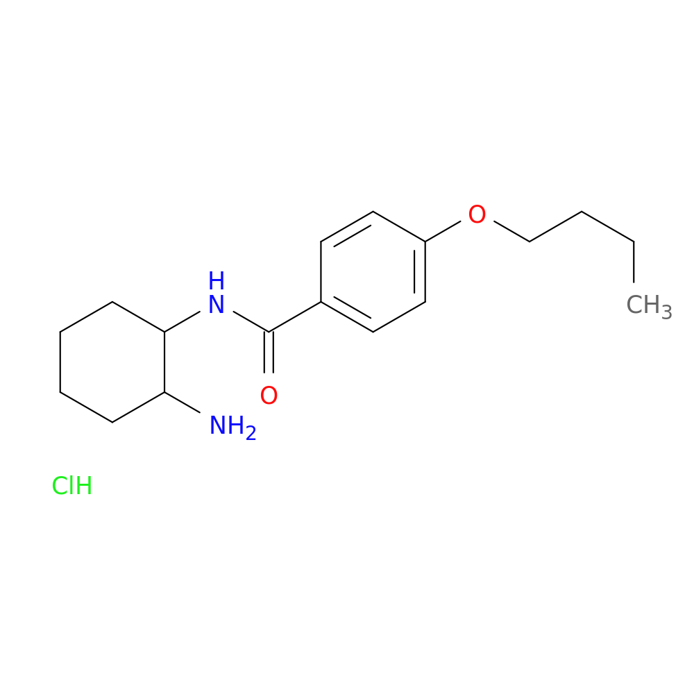 N-(2-aminocyclohexyl)-4-butoxybenzamide hydrochloride