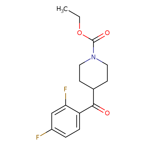 Ethyl 4-(2,4-difluorobenzoyl)piperidine-1-carboxylate