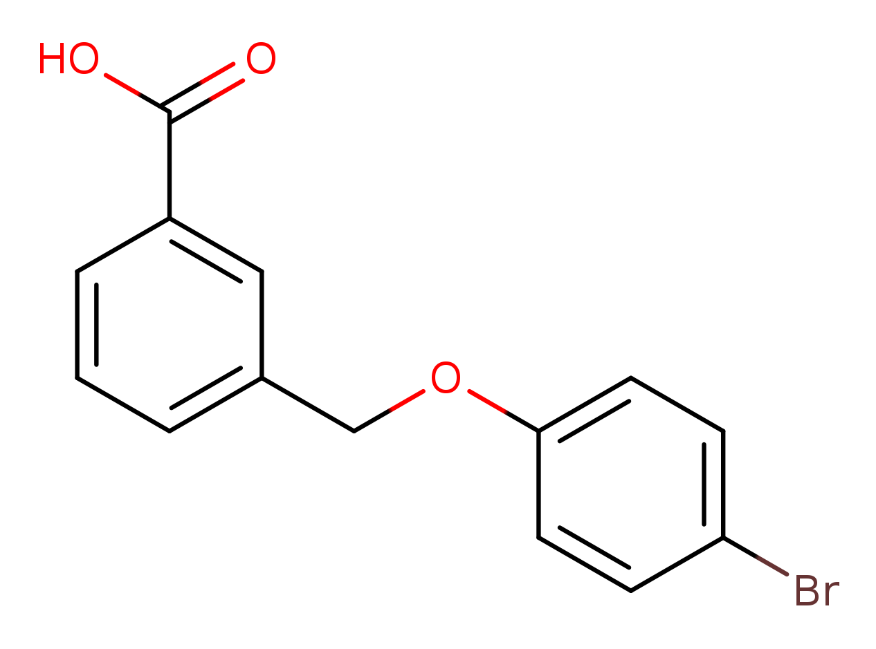 3-[(4-bromophenoxy)methyl]benzoic acid