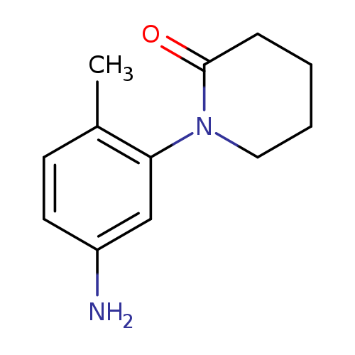 1-(5-amino-2-methylphenyl)piperidin-2-one