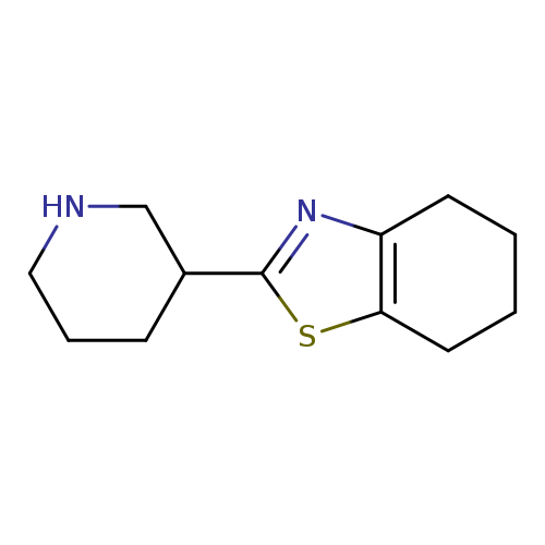 2-(piperidin-3-yl)-4,5,6,7-tetrahydro-1,3-benzothiazole
