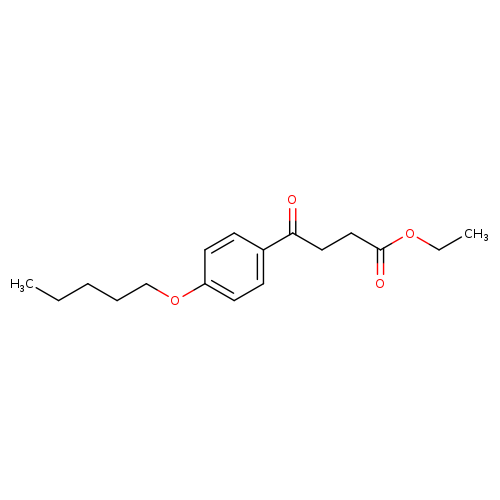 Ethyl 4-oxo-4-(4-pentyloxyphenyl)butyrate