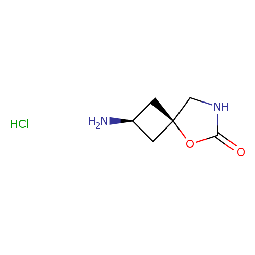 (2s,4s)-2-amino-5-oxa-7-azaspiro[3.4]octan-6-one hydrochloride