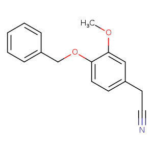 2-(4-(Benzyloxy)-3-methoxyphenyl)acetonitrile