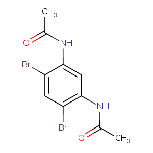 1,3-Dibromo-4,6-bis(acetamido)benzene