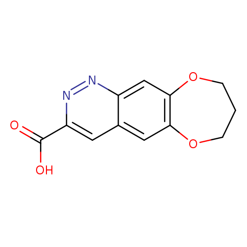 7H,8H,9H-[1,4]dioxepino[2,3-g]cinnoline-3-carboxylic acid