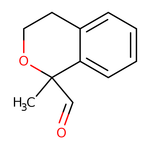 1-methyl-3,4-dihydro-1H-2-benzopyran-1-carbaldehyde