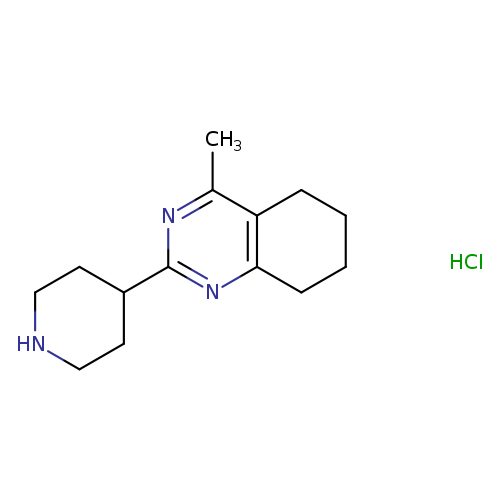 4-methyl-2-(piperidin-4-yl)-5,6,7,8-tetrahydroquinazolinehydrochloride