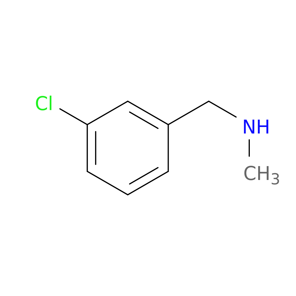 1-(3-Chlorophenyl)-N-methylmethanamine