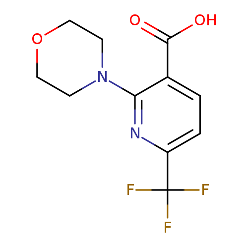 2-(morpholin-4-yl)-6-(trifluoromethyl)pyridine-3-carboxylic acid