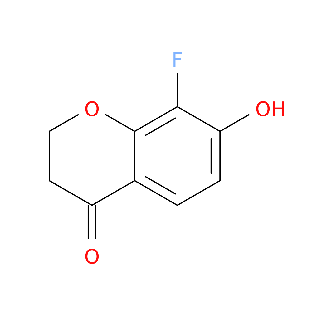 8-fluoro-7-hydroxy-3,4-dihydro-2H-1-benzopyran-4-one