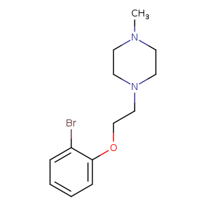 1-[2-(2-BROMOPHENOXY)ETHYL]-4-METHYLPIPERAZINE