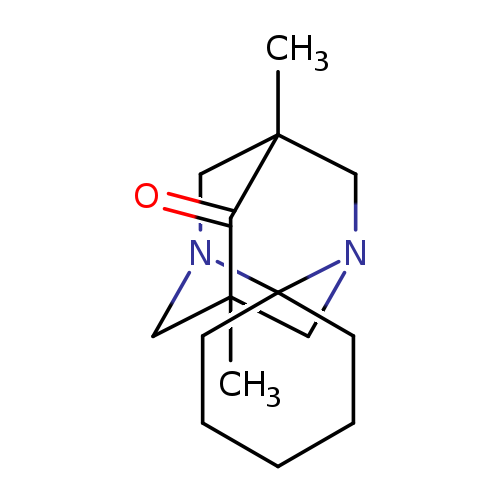 Spiro[cyclohexane-1,2'-[1,3]diazatricyclo[3.3.1.13,7]decan]-6'-one,5',7'-dimethyl-