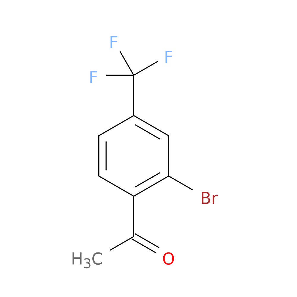 1-(2-bromo-4-(trifluoromethyl)phenyl)ethanone