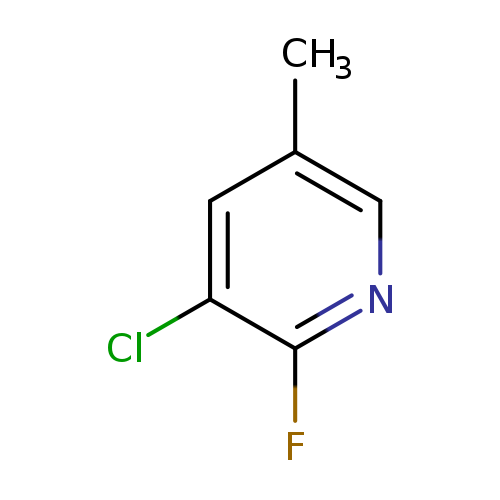3-Chloro-2-fluoro-5-methylpyridine