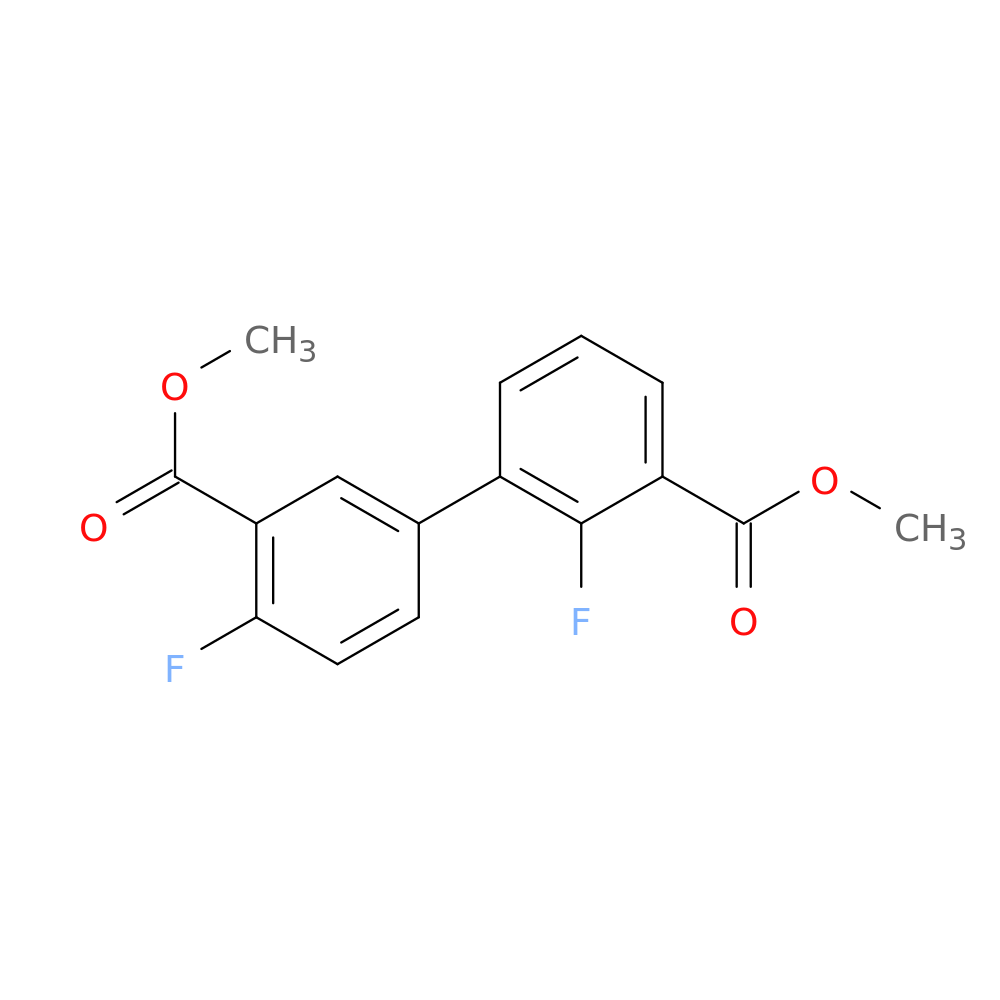 Methyl 2-fluoro-3-[4-fluoro-3-(methoxycarbonyl)phenyl]benzoate
