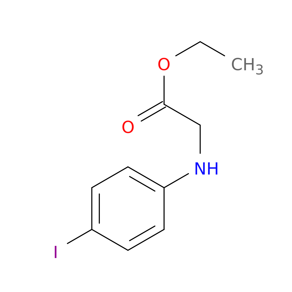 Ethyl 2-((4-iodophenyl)amino)acetate
