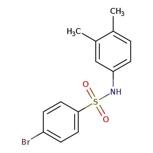4-bromo-N-(3,4-dimethylphenyl)benzenesulfonamide