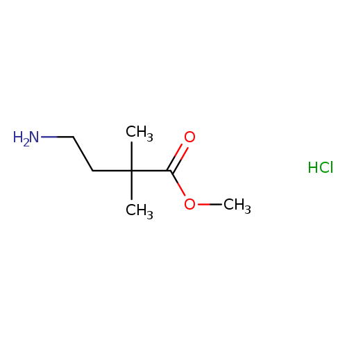 methyl 4-amino-2,2-dimethylbutanoate hydrochloride