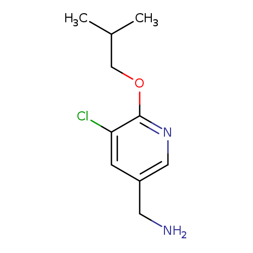 [5-chloro-6-(2-methylpropoxy)pyridin-3-yl]methanamine