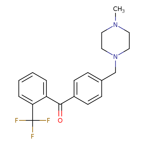 4'-(4-METHYLPIPERAZINOMETHYL)-2-TRIFLUOROMETHYLBENZOPHENONE