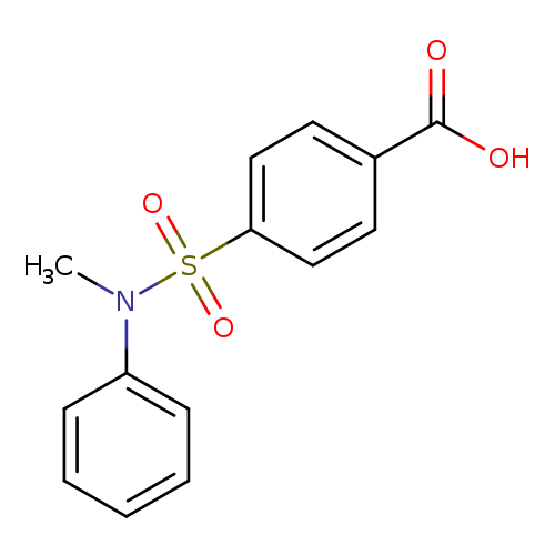 4-(METHYL-PHENYL-SULFAMOYL)-BENZOIC ACID
