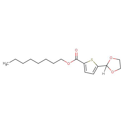 Octyl 5-(1,3-Dioxolan-2-yl)-2-thiophenecarboxylate