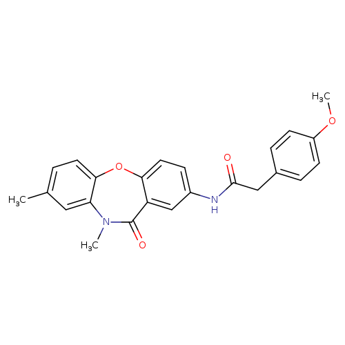 N-{6,9-dimethyl-10-oxo-2-oxa-9-azatricyclo[9.4.0.0^{3,8}]pentadeca-1(11),3(8),4,6,12,14-hexaen-13-yl}-2-(4-methoxyphenyl)acetamide