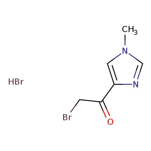 2-bromo-1-(1-methyl-1H-imidazol-4-yl)ethan-1-one hydrobromide