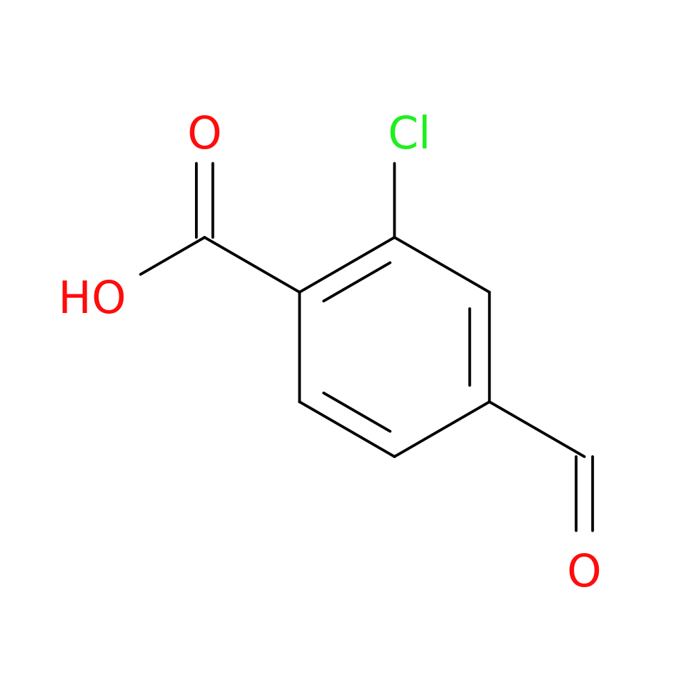 2-Chloro-4-formylbenzoic acid