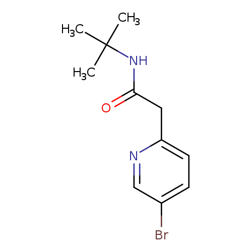 N-t-Butyl 2-(5-bromopyridin-2-yl)acetamide