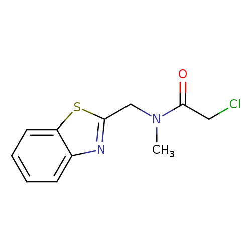 N-(1,3-benzothiazol-2-ylmethyl)-2-chloro-N-methylacetamide