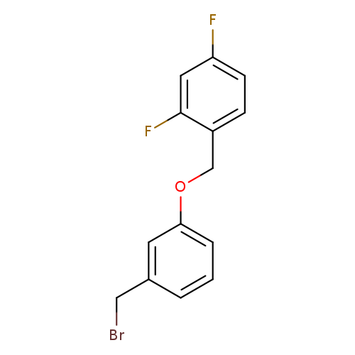 1-{[3-(bromomethyl)phenoxy]methyl}-2,4-difluorobenzene