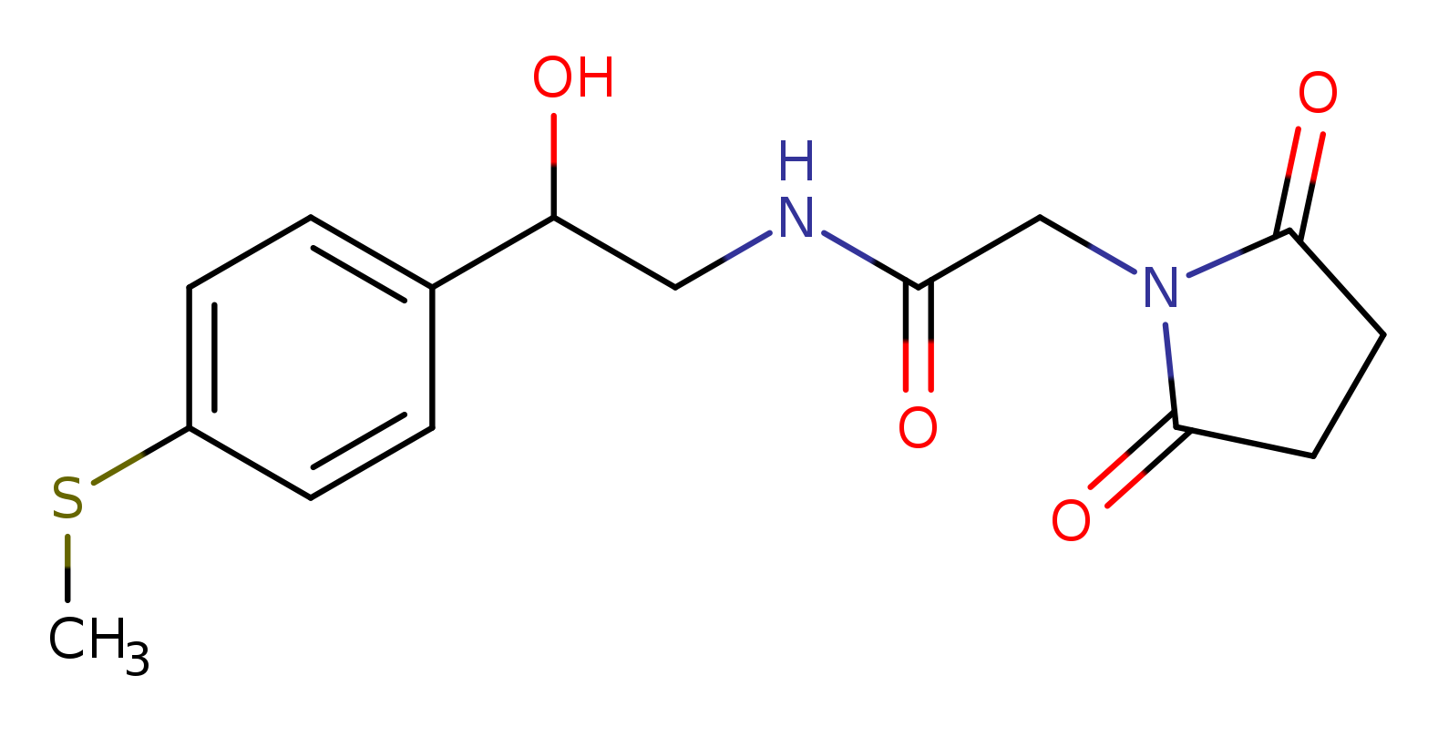 2-(2,5-dioxopyrrolidin-1-yl)-N-{2-hydroxy-2-[4-(methylsulfanyl)phenyl]ethyl}acetamide