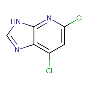 3H-Imidazo[4,5-b]pyridine, 5,7-dichloro-