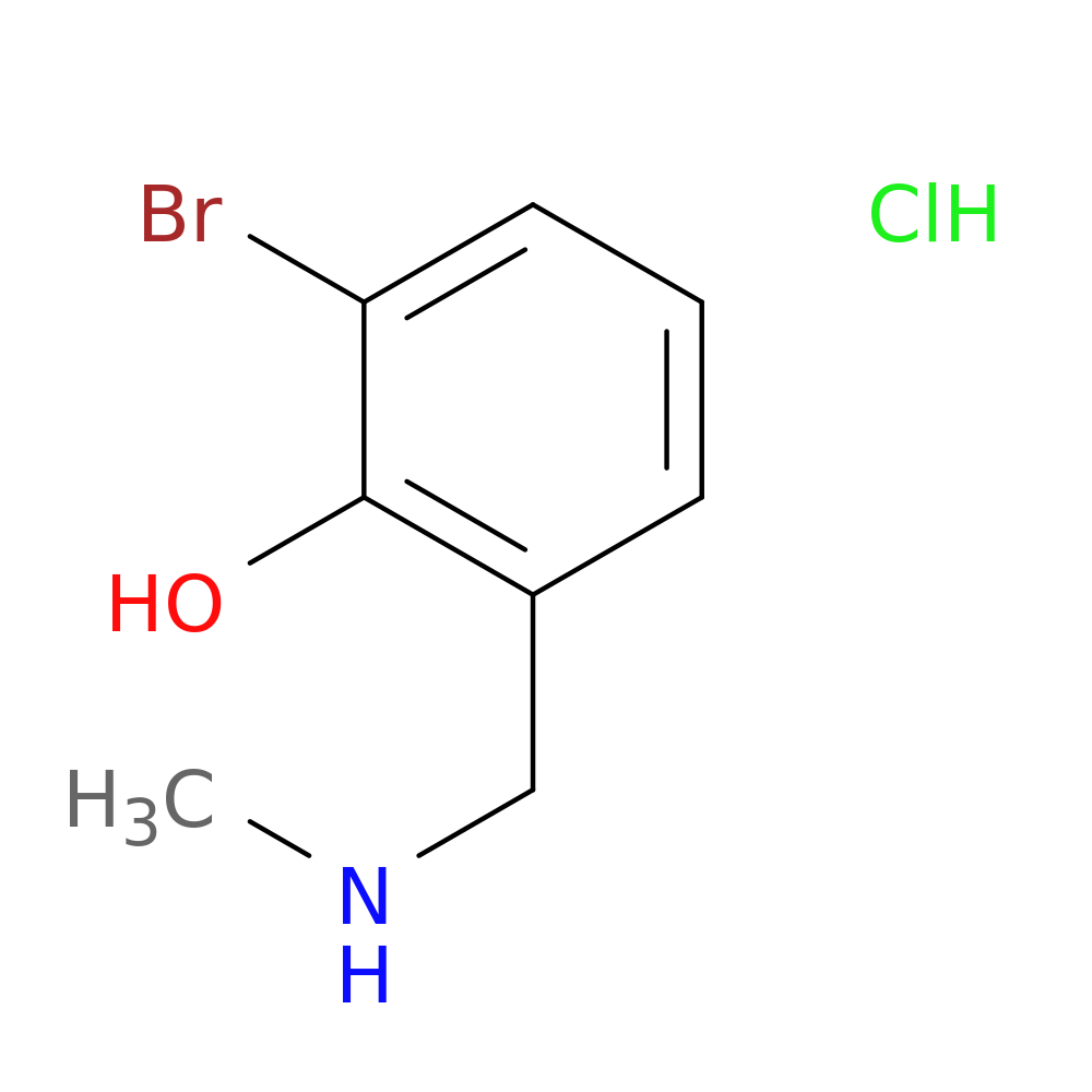 2-bromo-6-[(methylamino)methyl]phenol hydrochloride