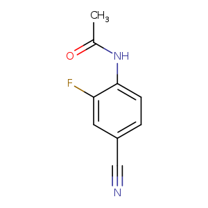 N-(4-cyano-2-fluorophenyl)acetamide