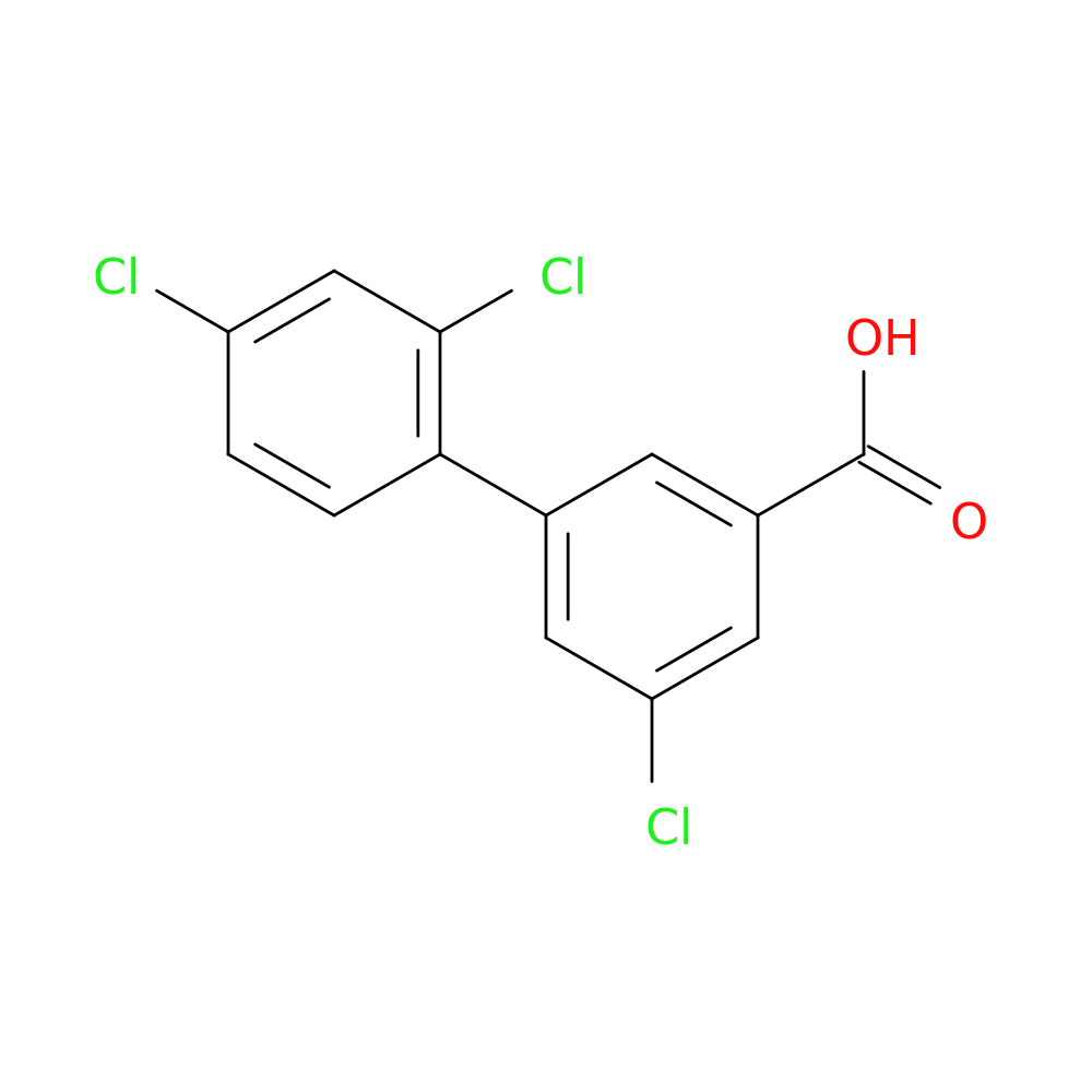 5-Chloro-3-(2,4-dichlorophenyl)benzoic acid