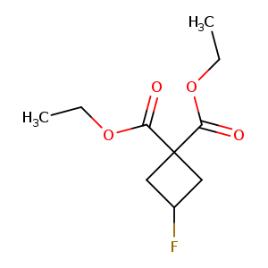 1,1-diethyl 3-fluorocyclobutane-1,1-dicarboxylate