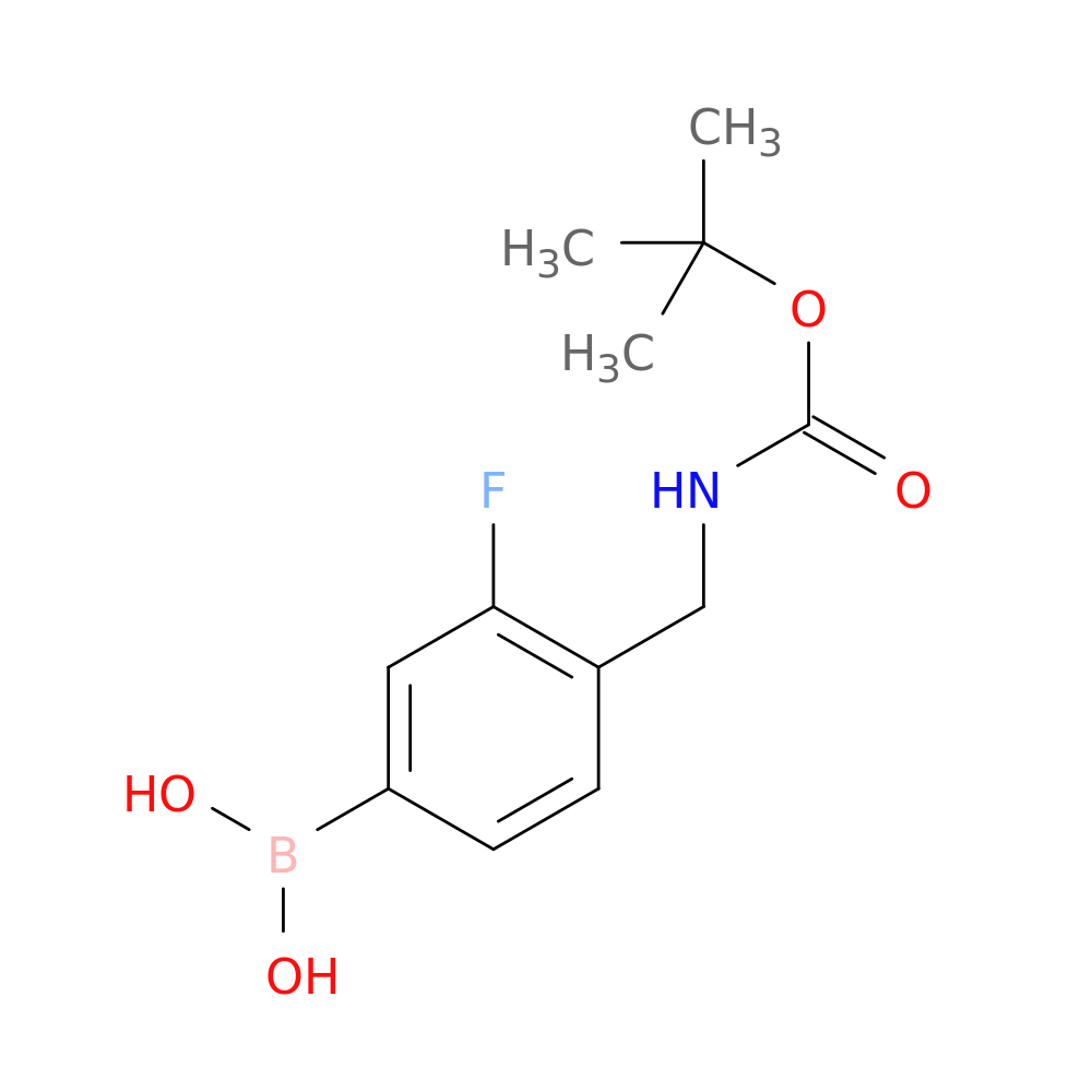 [4-({[(tert-Butoxy)carbonyl]amino}methyl)-3-fluorophenyl]boronic acid