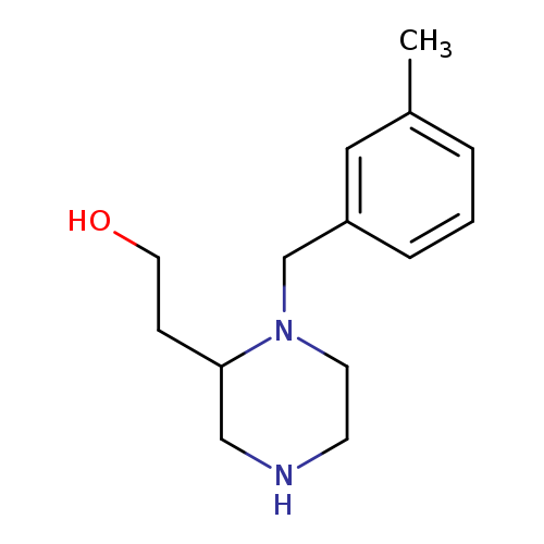 2-[1-(3-Methylbenzyl)-2-piperazinyl]ethanol