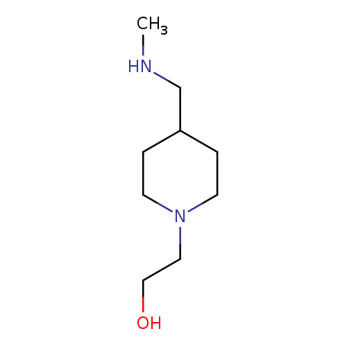 2-(4-[(Methylamino)methyl]piperidin-1-yl)ethanol